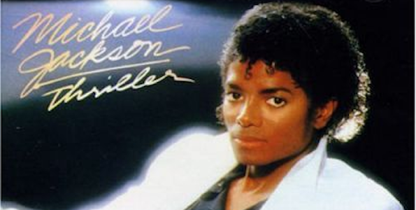 Michael Jackson : pochette de Thriller