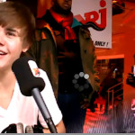 Justin Bieber à NRJ le 30 novembre