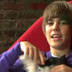 Justin Bieber dans une vidéo pour la PETA