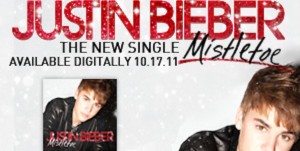 Justin Bieber avec Mistletoe