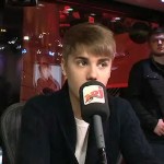 Justin Bieber au micro d'NRJ