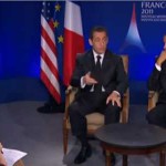 Nicolas Sarkozy et Barack Obama en interview  