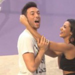 Shy'm aux répétitions de Danse avec les Stars 