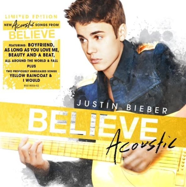 Justin Bieber avec Believe Acoustic