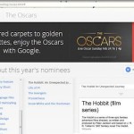 Oscars 2013 : Google lance un site