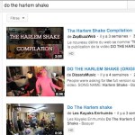 Harlem Shake sur YouTube