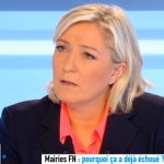 Marine Le Pen sur Canal Plus