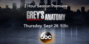 Grey's Anatomy saison 10 dès le 26 septembre