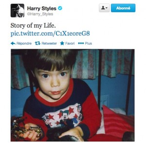 One Direction : Harry Styles pour Story of my life