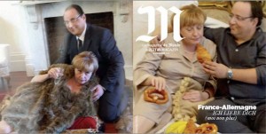 François Hollande et Angela Merkel : photos chocs