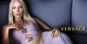 Lady Gaga : campagne Versace