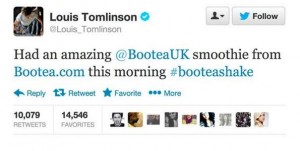 Louis Tomlinson des One Direction : Twitter