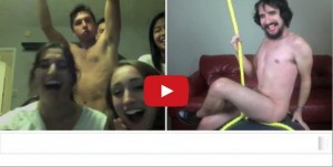 Miley Cyrus parodiée sur Chatroulette