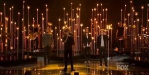 One Direction sur le plateau de X Factor US
