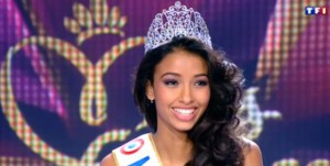 Flora Coquerel, Miss France 2014, au JT de 13h de TF1