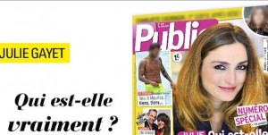 Julie Gayet en couverture de Public