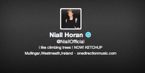 Twitter de Niall Horan