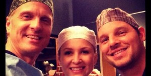 Patrick Fabian sur le tournage de Grey's Anatomy