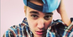 Selfie de Justin Bieber sur Instagram