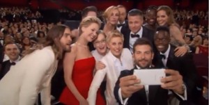 Making-of du selfie des Oscars 2014