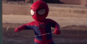 Le baby Spider-Man de la pub Evian