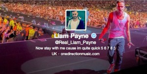 Liam Payne sur Twitter