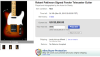 Robert Pattinson : la guitare dédicacée en vente sur Ebay