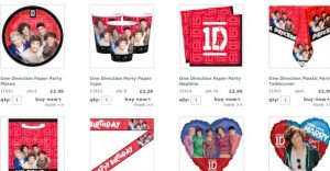 One Direction : le kit d'anniversaire