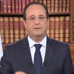 Regardez le lapsus de François Hollande lundi soir