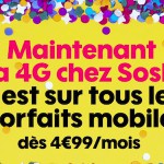 Sosh généralise la 4G