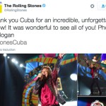 The Rolling Stones sur Twitter